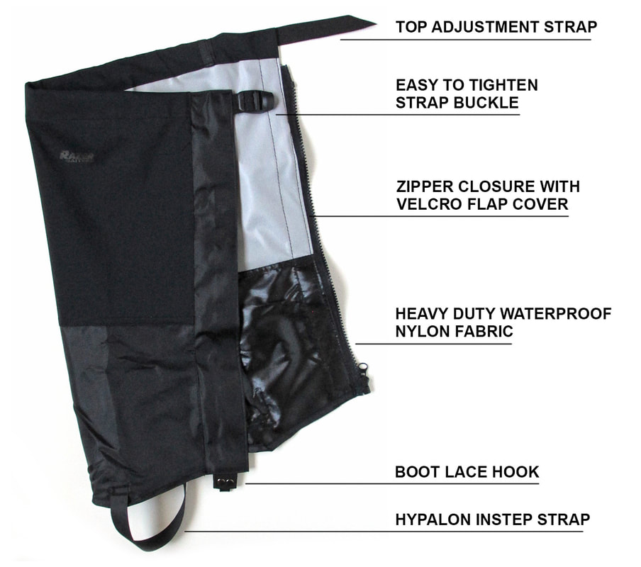 gaiters for hiking